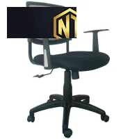 Ghế lưới nhân viên có khung, chân tay tựa nhựa, đệm bọc vải lưới xốp GL104